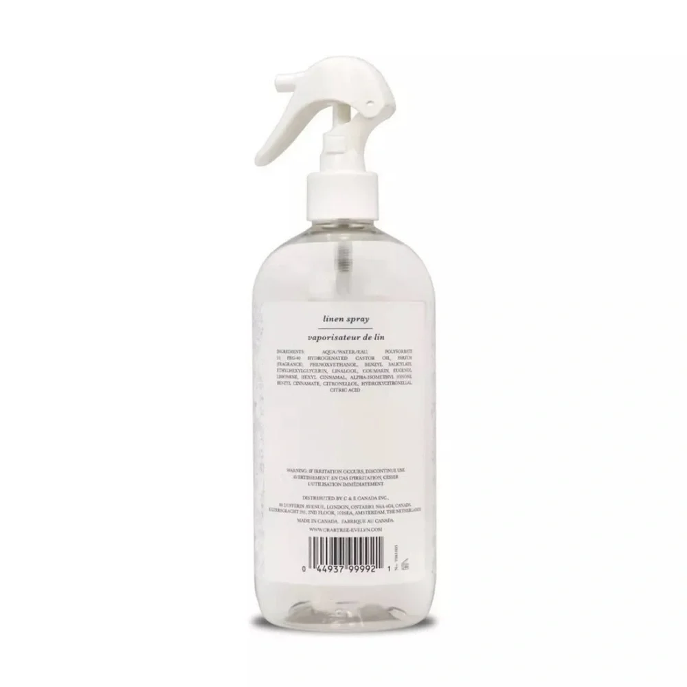 Crabtree and Evelyn NANTUCKET BRIAR Linen Spray Full Size 16.9 Fl Oz 500 ml NEW